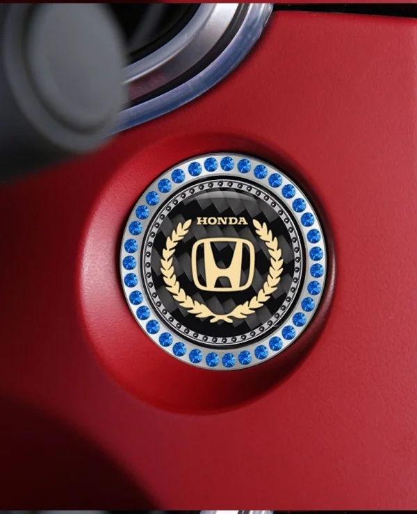 One-button Start Decorative Sticker Button Car Sticker