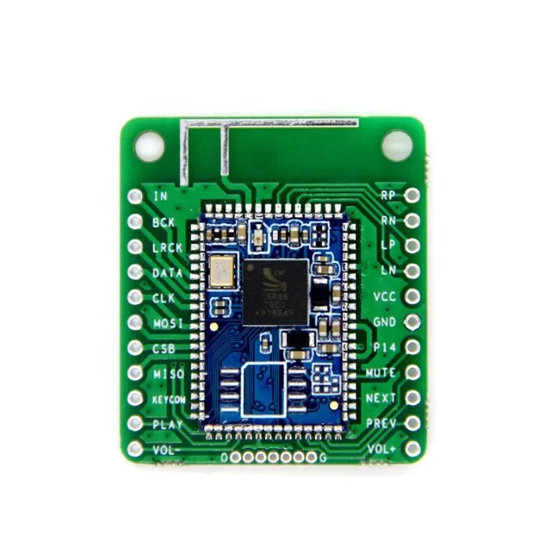 CSR8670 BLE 5.0 Module Low Energy 5V BLE Audio Module APTX Lossless Compression I2S Fiber SPDIF Output