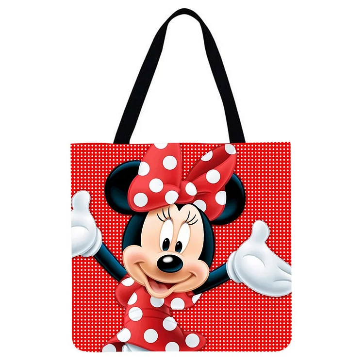 Cartoon - Linen Tote Bag