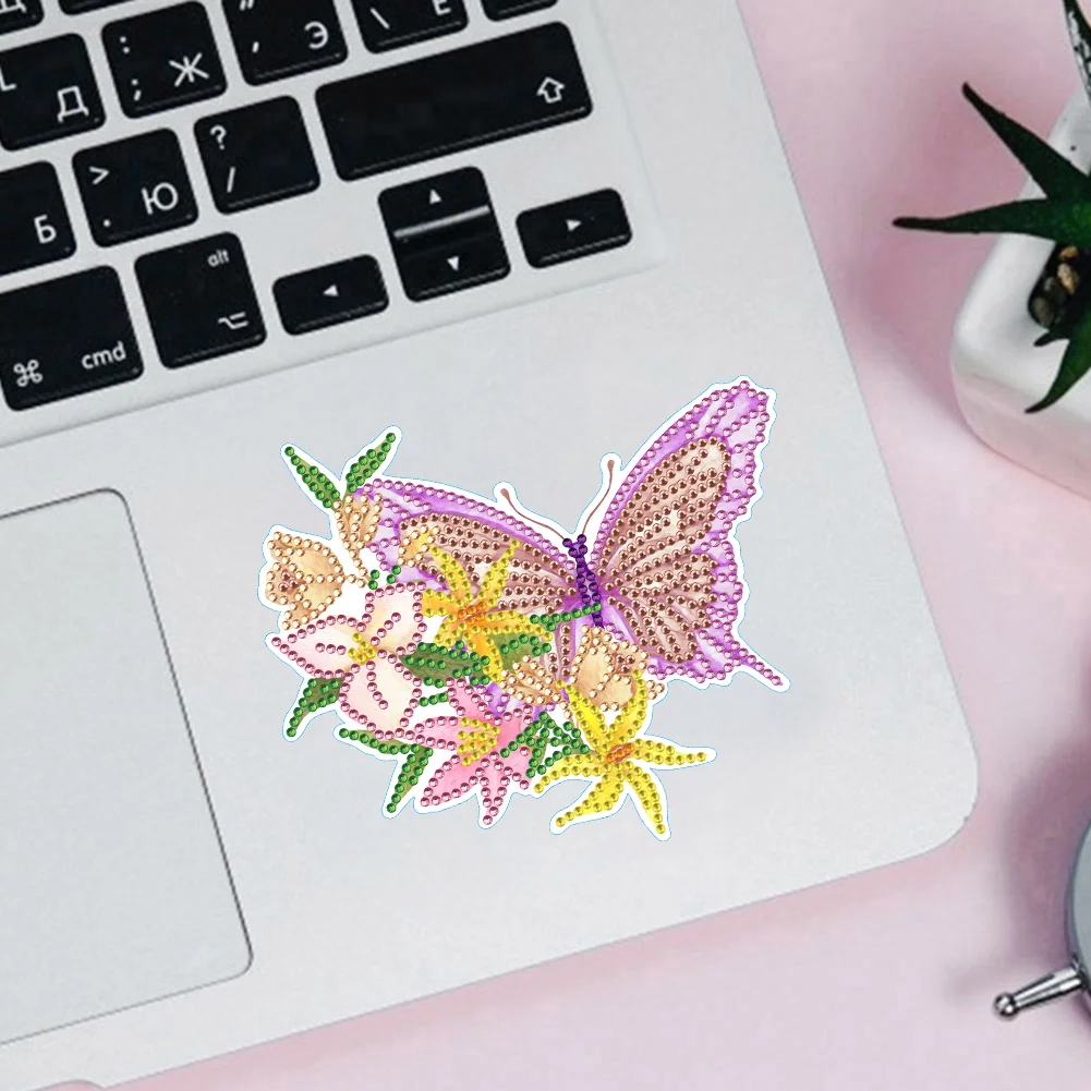 Butterfly Gem Sticker Paint by Numbers DIY for Kids Adult Gift Rewards