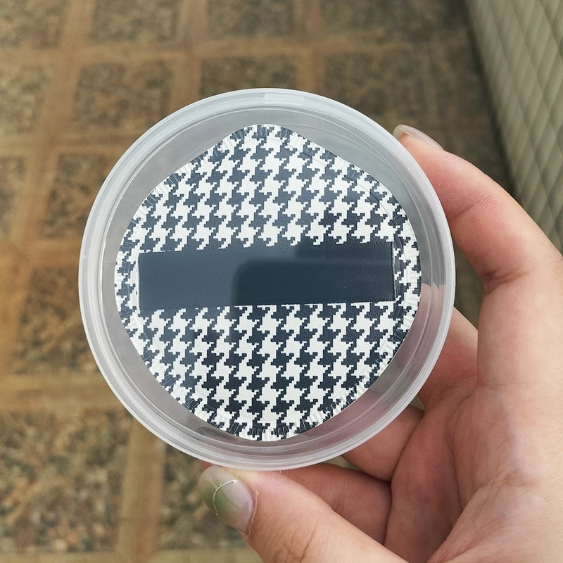 Classic Style Geometric Cotton Makeup Puff 1 Piece