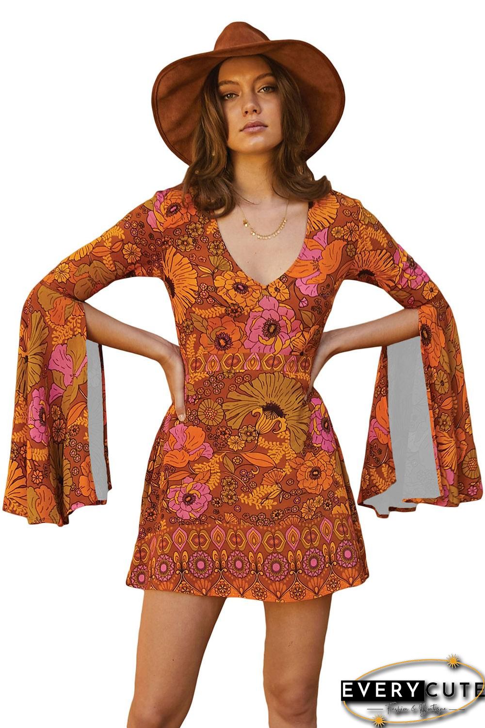 Orange Jupiter Dress