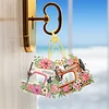 15Pcs Sewing Machine DIY Double Sided Diamond Painting Keychain Kits for Adults
