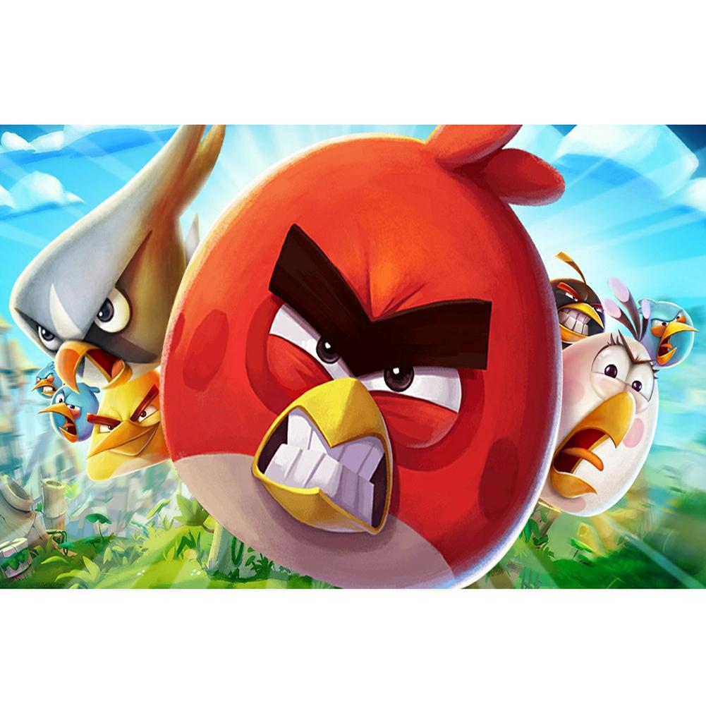 

Angry Birds - Round Drill Diamond Painting - 40*30CM, 501 Original