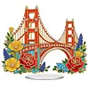 Landscape DIY Diamond Painting Acrylic Ornament Special Shaped Diamond Art Craft Kit for Home Decor