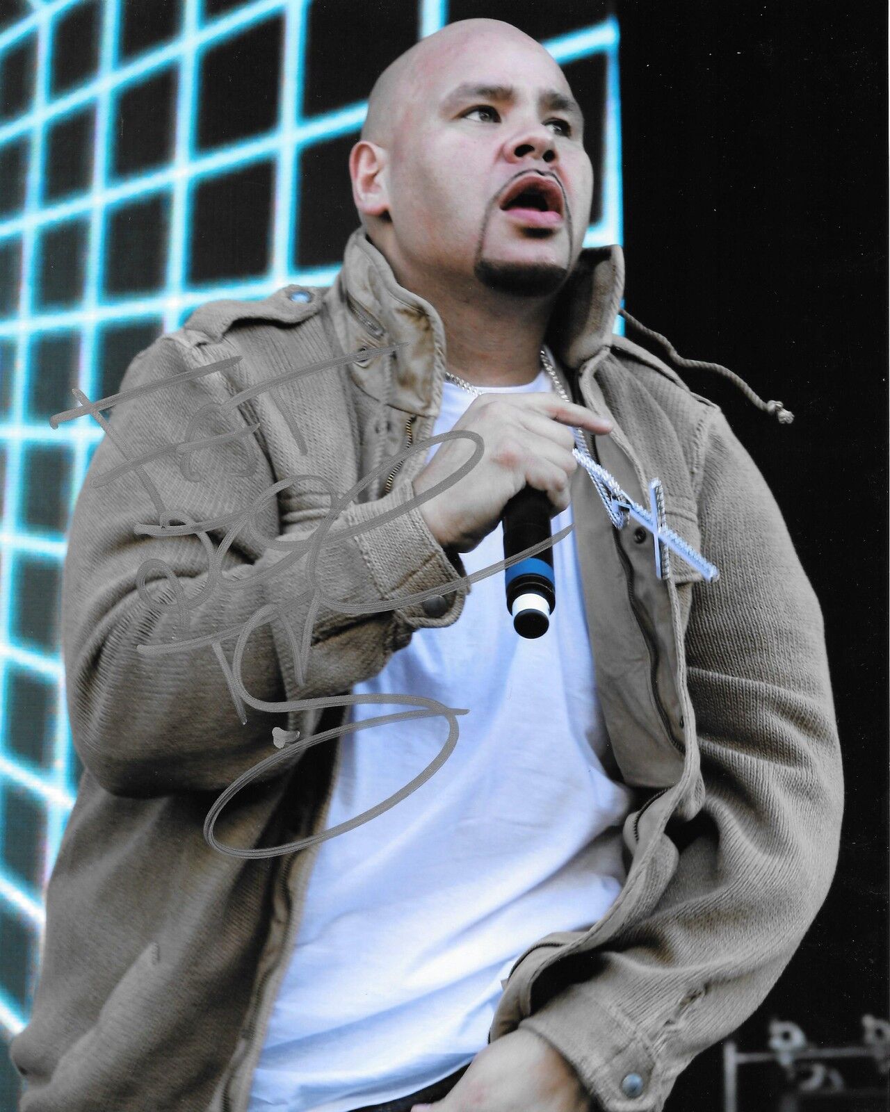 GFA American Rapper * FAT JOE * Signed 8x10 Photo Poster painting AD1 COA