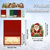 6Pcs DIY Pearl Diamond Painting Christmas Cards, 3D Greeting Card Craft Kits with Resin Pearls, Handmade Holiday Cards for Adults, Christmas Gifts & Decorations