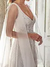 Shiny Spangle Condole Belt Maxi Dresses