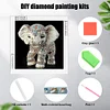 Elefant - speziell geformte Diamantmalerei - 30 * 30cm