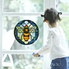 Diamonds Painting Stained Glass Bee Stickers Home Decor