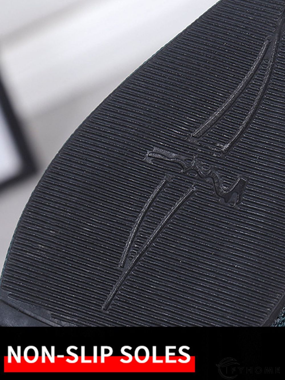 Trendy Knitted Color Contrast Pointed Toe Flats | IFYHOME