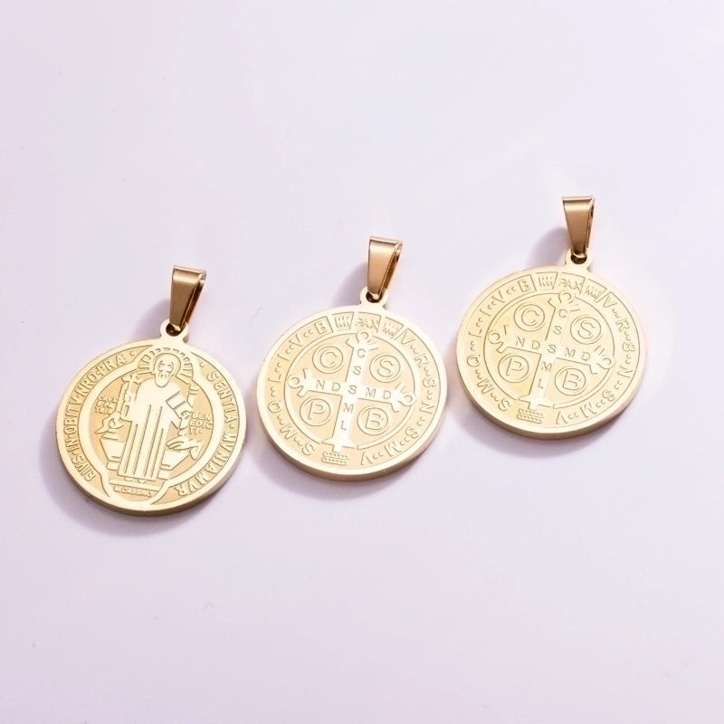 1 Piece 304 Stainless Steel Human Virgin Mary Pendant Jewelry Accessories