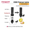Axrayser CO2 Focusing Lens USA CVD China PVD ZnSe