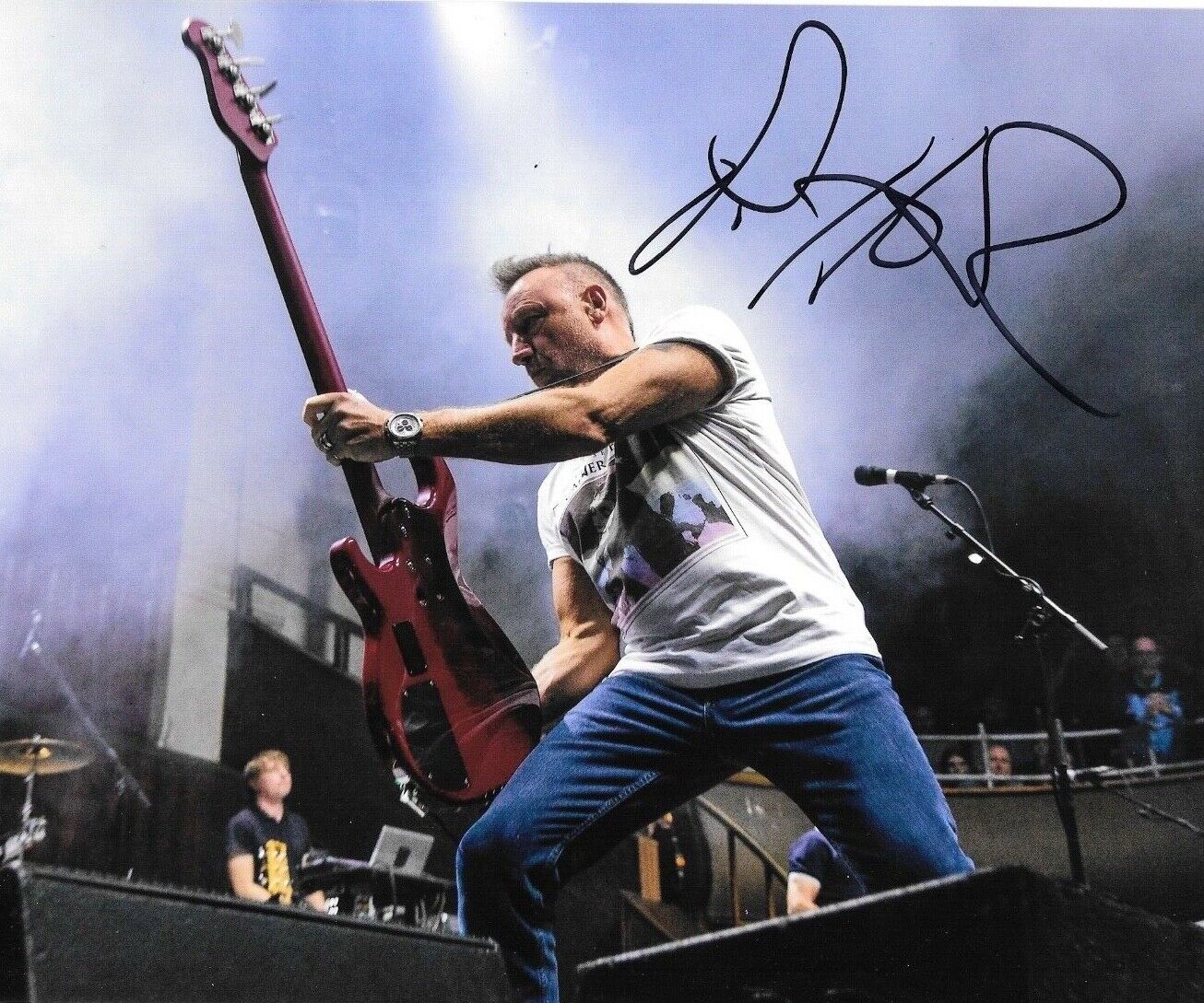 * PETER HOOK * signed autographed 8x10 Photo Poster painting * NEW ORDER* JOY DIVISION * 3