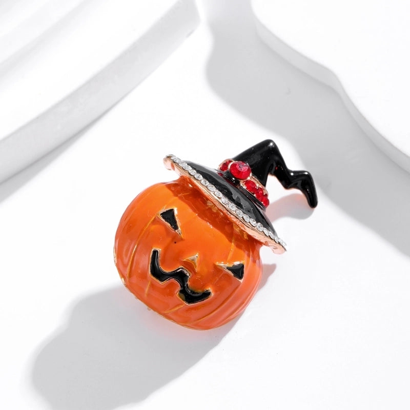 Elegant Cute Ice Cream Pumpkin Witches Knot Alloy Women’s Brooches