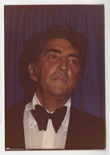 Dean Martin - Vintage Candid Photo Poster painting by Peter Warrack - Previously Unpublished