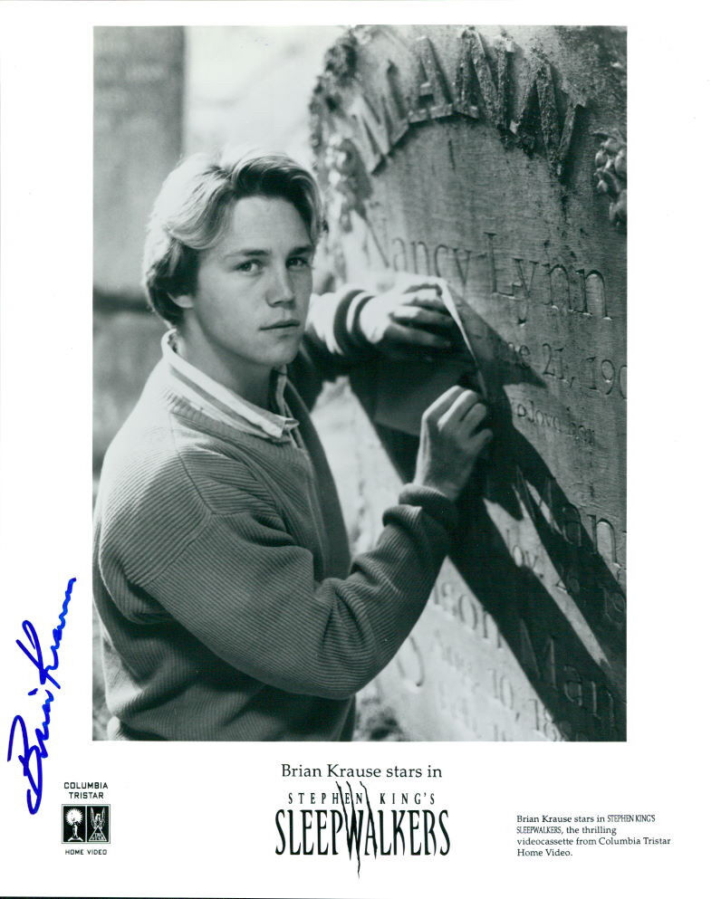 Brian Krause (Sleepwalkers) signed 8x10 Photo Poster painting COA