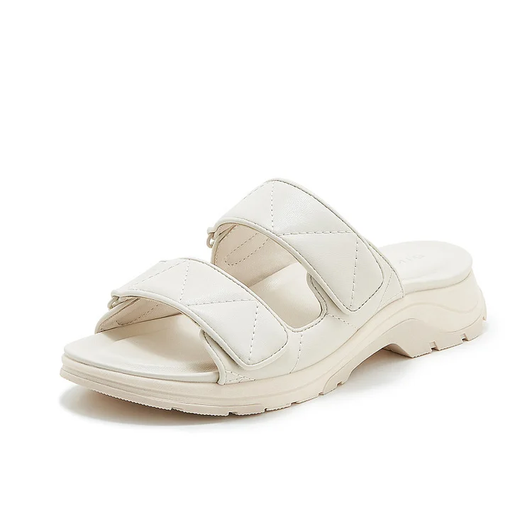 Women's Arch Support Slippers with Buckle Closure Radinnoo.com