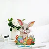 Diamond Painting Acrylic Easter Eggs Rabbit Desktop Ornaments Kit