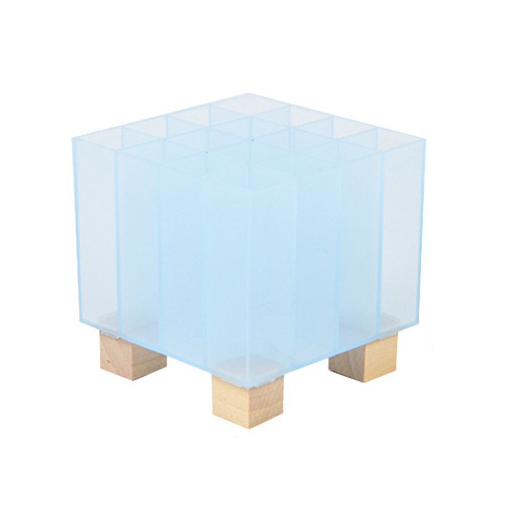 

Multi-Grid Pen Holder Organizer Storage Box, White, 501 Original