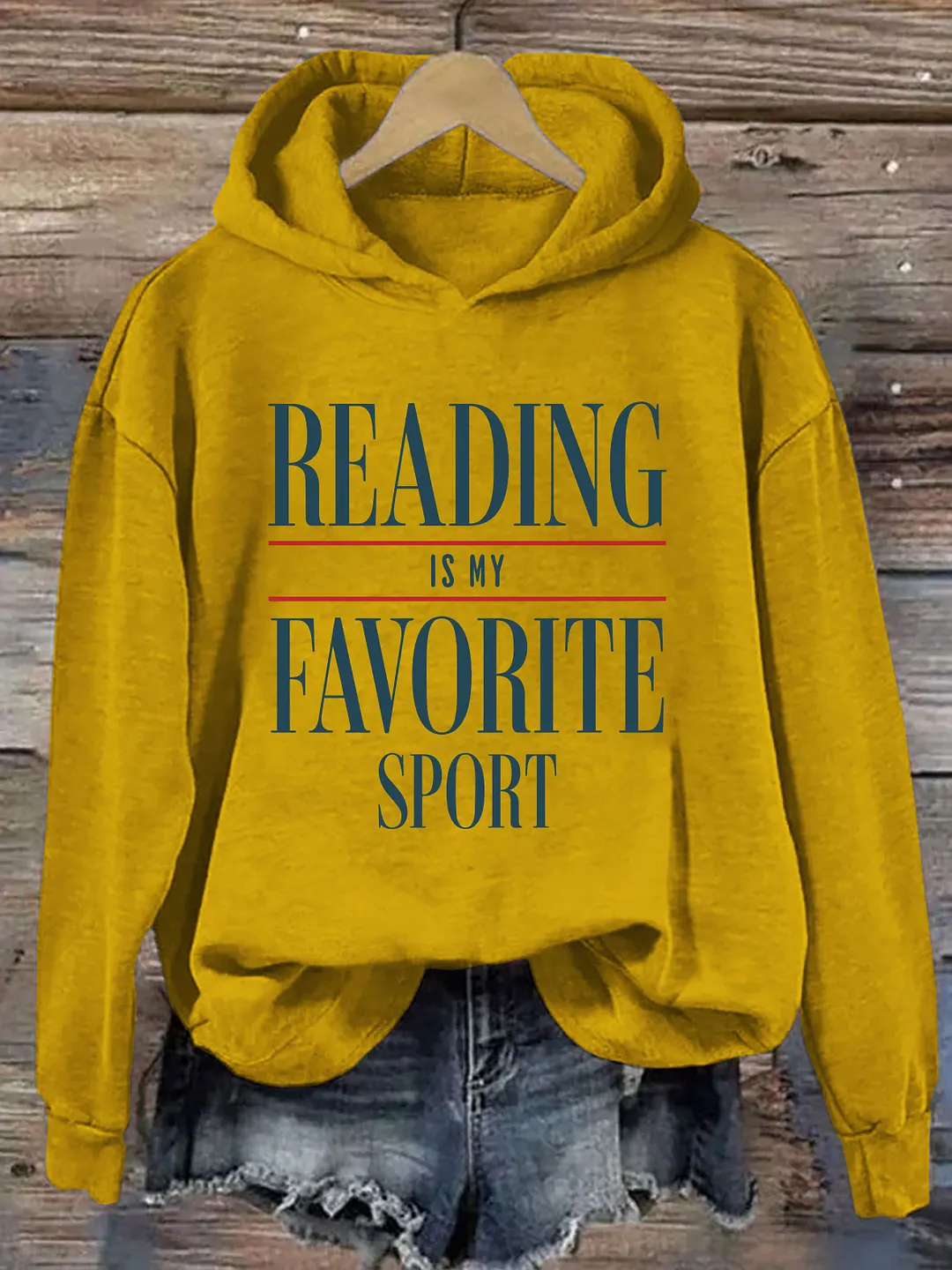 Reading Is My Favorite Sport Hoodie