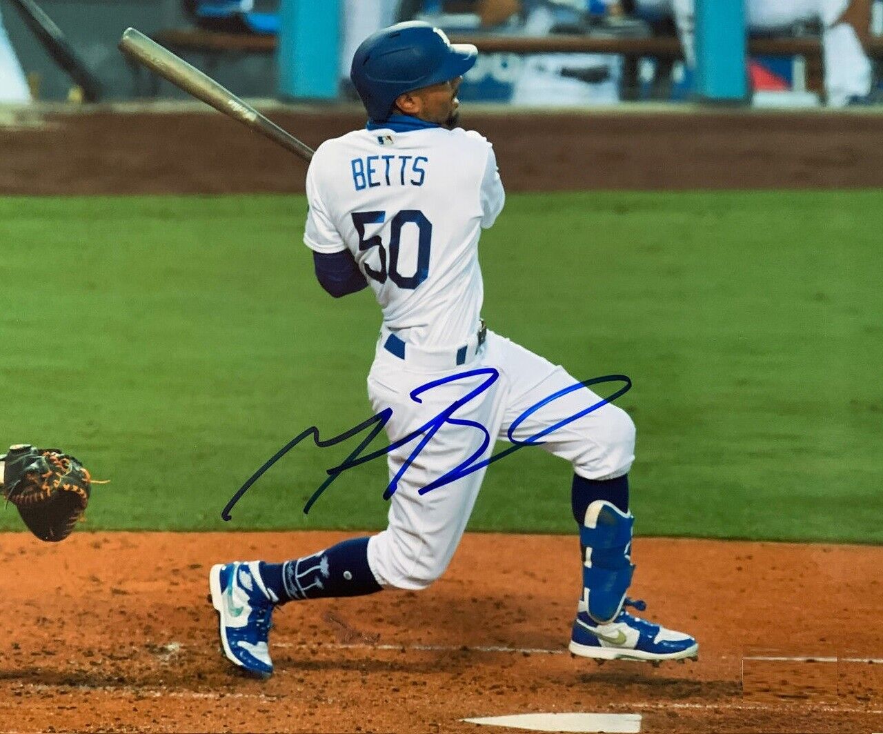 Mookie Betts Autographed Signed 8x10 Photo Poster painting ( Dodgers ) REPRINT