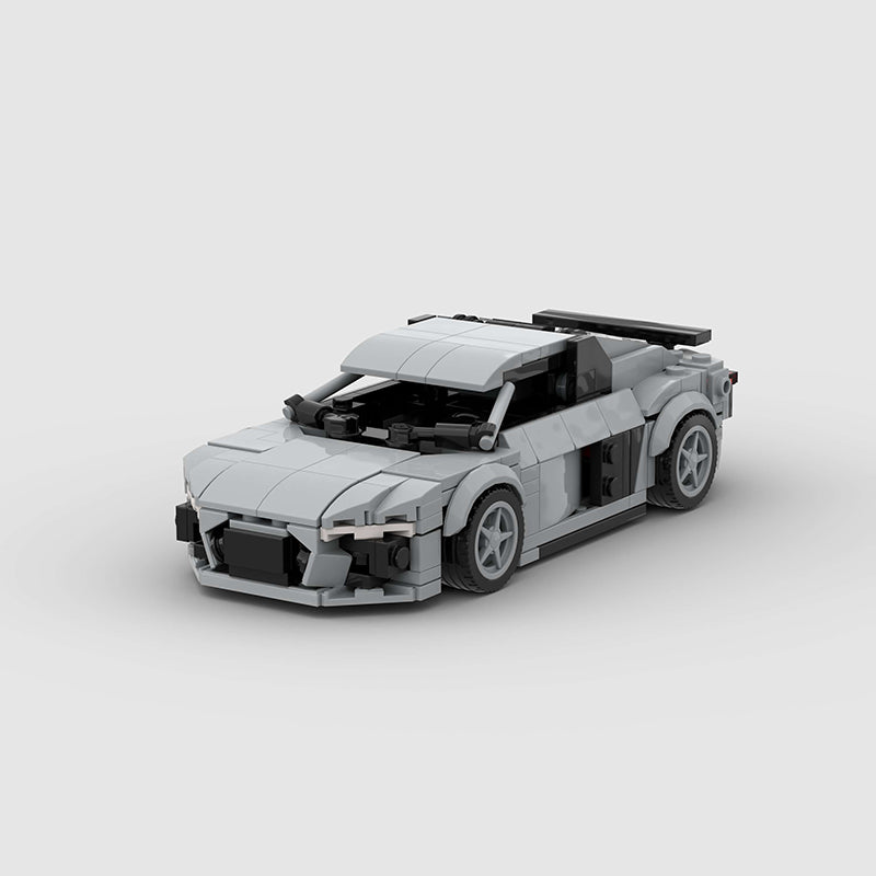 Audi R8 Custom Car MOC Minifigure Bricks monstertoys