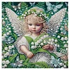 Diamond Painting-DIY Crystal Rhinestone Angel Girl