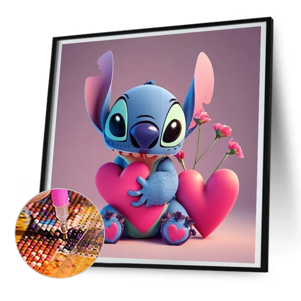 Diamond Painting - Full Round Drill - Stitch(Canvas|30*30cm)