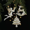 Christmas's Tree Fairy Elk Hanging Decor Ball
