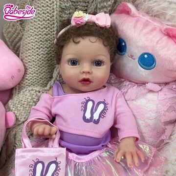 Babeside Terry 12" Realistic Silicone Smiling Baby Little Infant Girl Comfort For The Soul