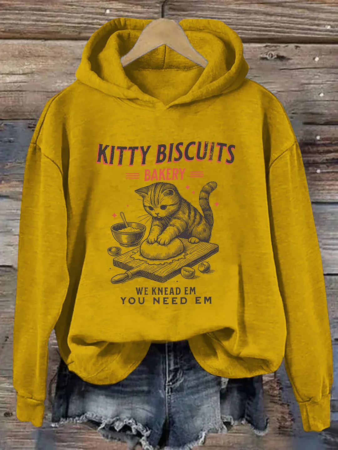 Cat Biscuit Hoodie
