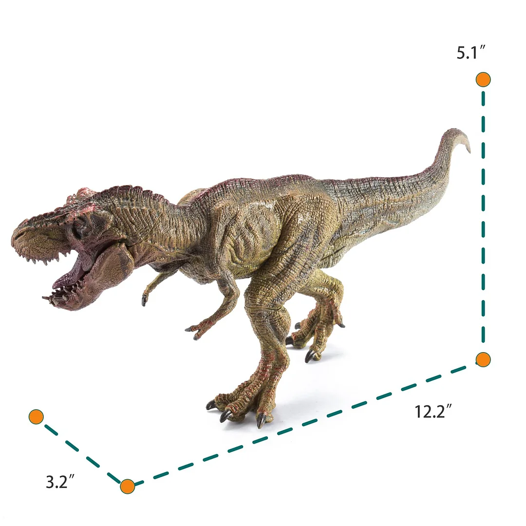 16&ldquo; Realistic Educational Large Dinosaur Action Figures Wildlife Animal Model