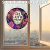 Diamond Painting Acrylic Single-Sided Drill Faith Hummingbird Sign Pendant for Home Decor