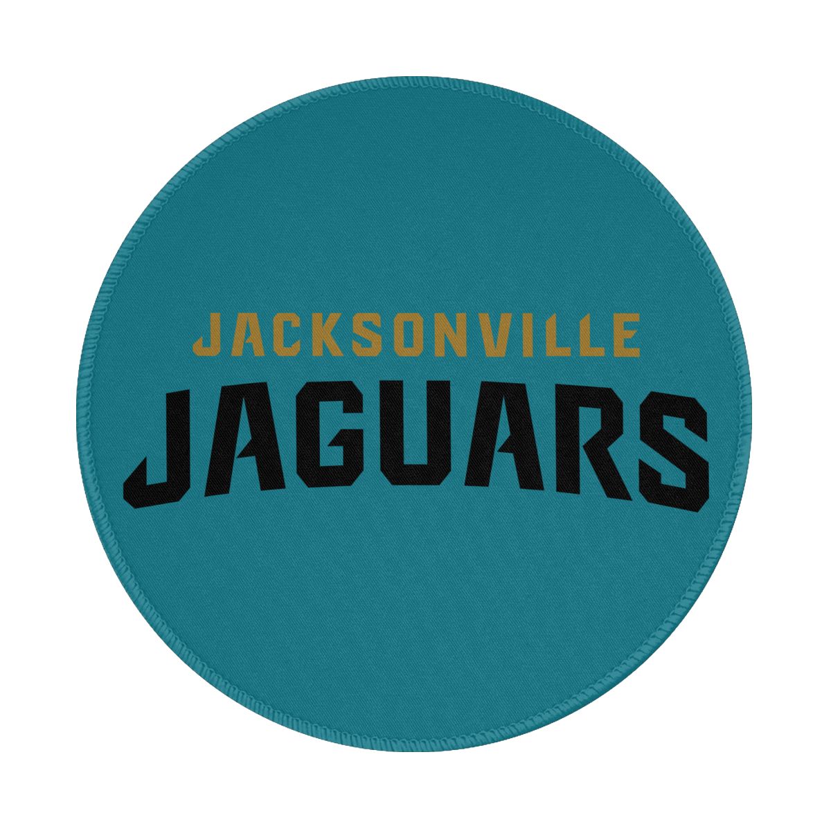 Jacksonville Jaguars Wordmark Gaming Round Mousepad for Computer Laptop