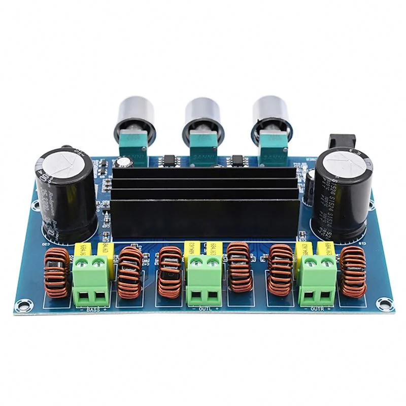2.1channel Wireless digital power amplifier board 50Wx2+100W Channel high power Audio Version 5.0 amplifier board TPA3116D2x2