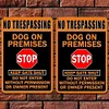2PCS Warning - Metal Tin Signs Set(8*12Inch)