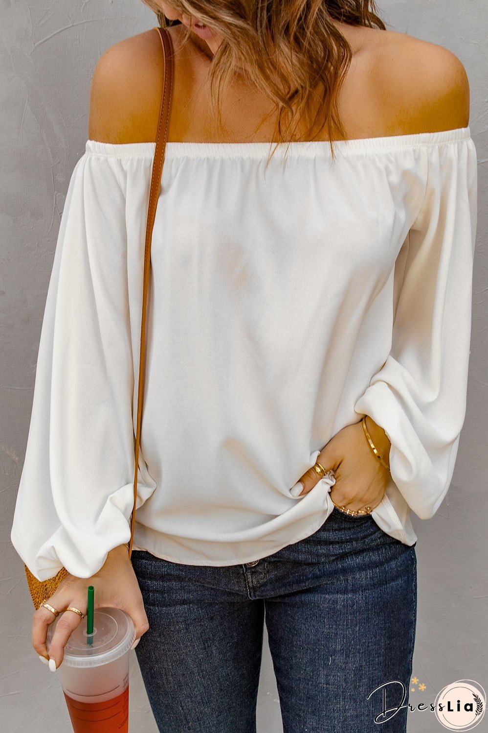 Comfortable Off-the-Shoulder Shirt