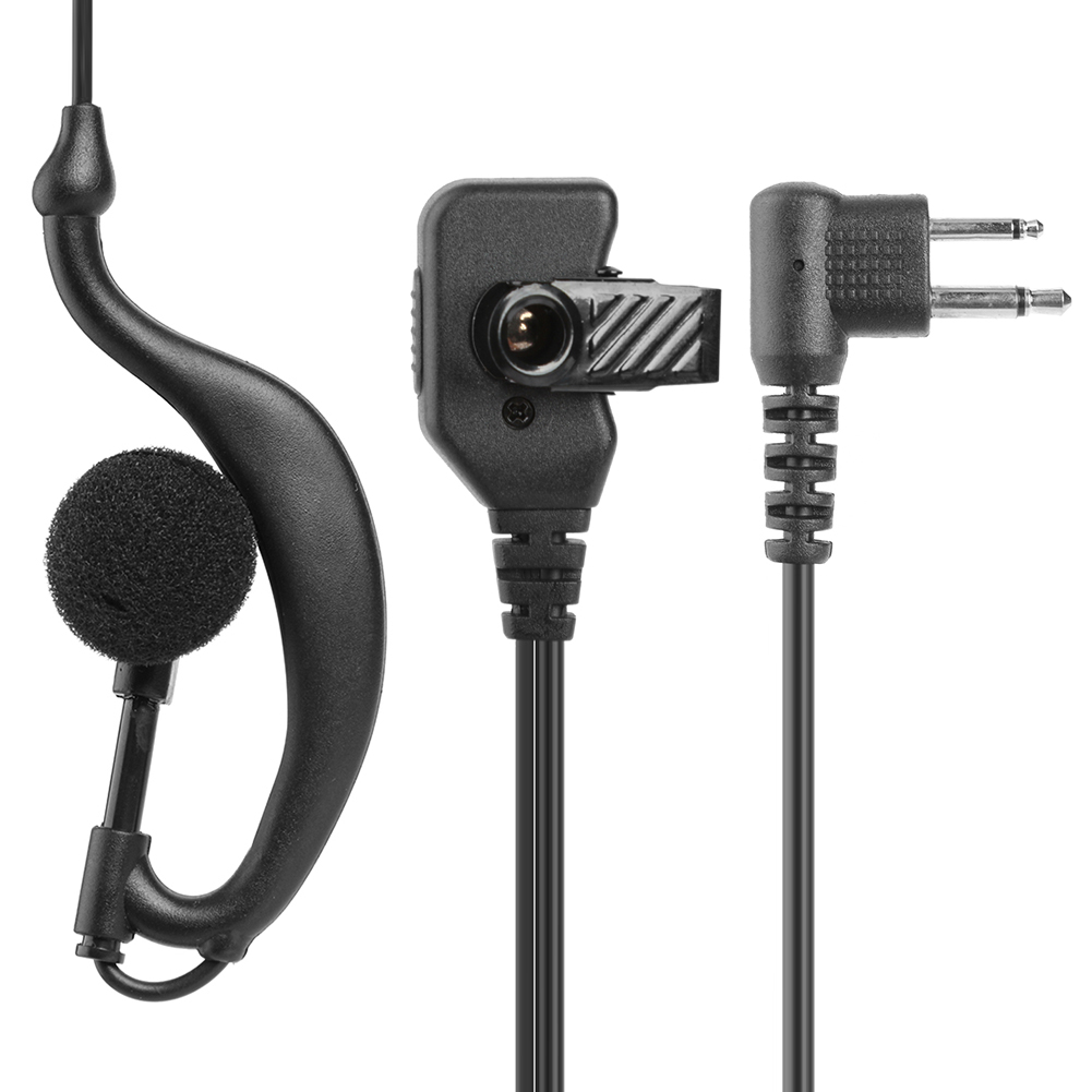 

Wired Walkie Talkie Headset Intercom Earpiece for ICOM IC-F4031 F4101 V8, 501 Original
