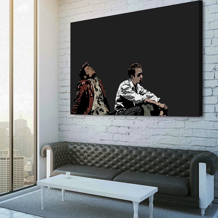 Fight Club The Tyler Durden Canvas Wall Art