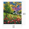 Stamped Cross Stitch-Mountain Flower (30*26cm)