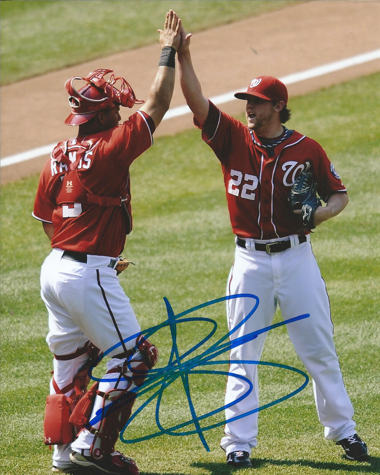 DREW STOREN signed autographed WASHINGTON NATIONALS 8x10 Photo Poster painting w/COA