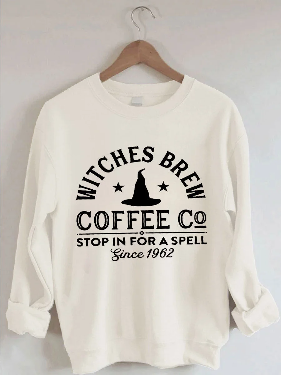 Halloween Witches Brew Coffee Co Sweatshirt