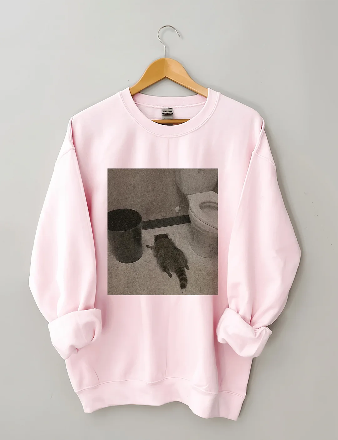 Funny Drunk Raccoon Sweatshirt