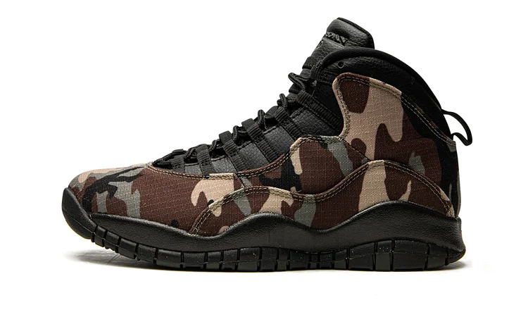 Air Jordan 10 "Woodland Camo"