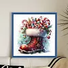 Christmas Boots-11CT Stamped Cross Stitch 50*50cm/19.69*19.69in tapestrymarket
