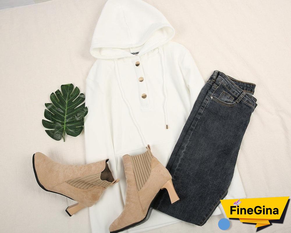 Better All The Time White Hoodie