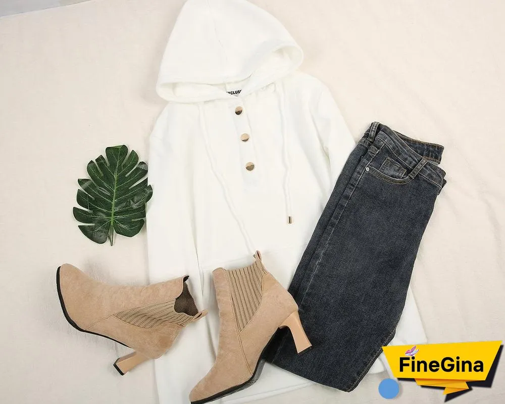 Better All The Time White Hoodie