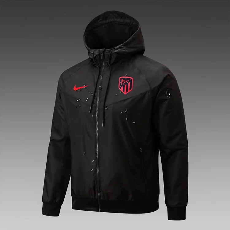 2024/2025 Atletico Madrid Windbreaker white and Gray Soccer Jersey 1:1 Thai Quality