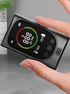 4-in-1 Portable Carbon Monoxide Alarm with Digital Display Plug-in Carbon Monoxide Detector Temperature and Humidity Monitor for Travel Home Hotel Camping RV